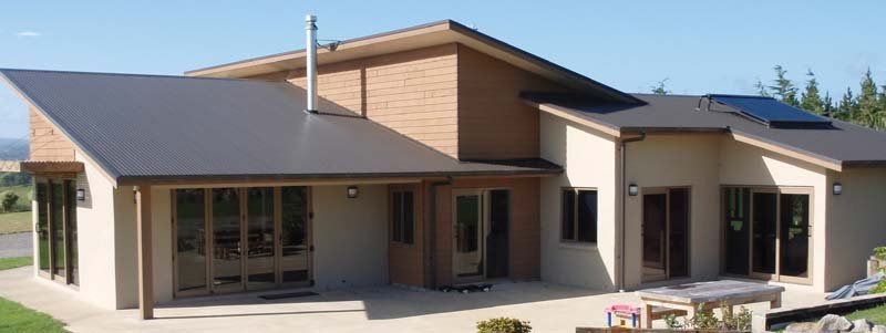 Exterior of the house after renovation