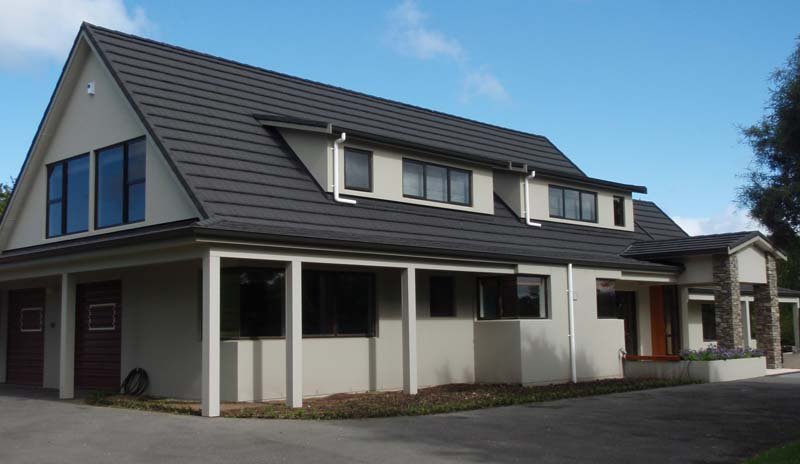 Exterior of the house after renovation