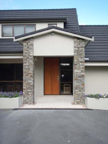 Exterior of the house after renovation