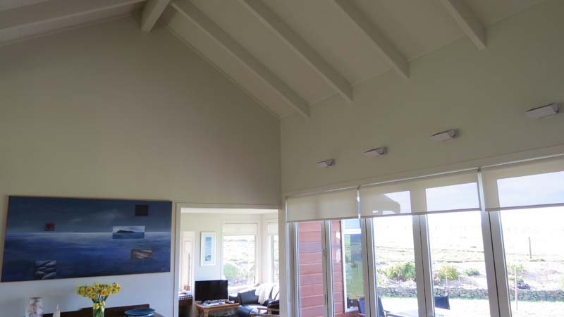 Interior of the house after renovation 