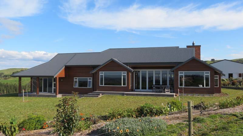 Exterior of the house after renovation