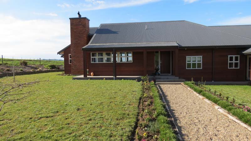 Exterior of the house after renovation