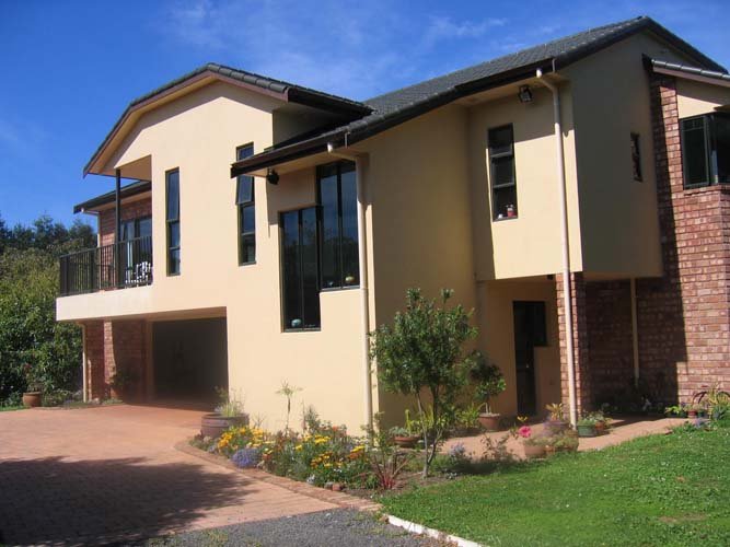 Exterior of the house after renovation