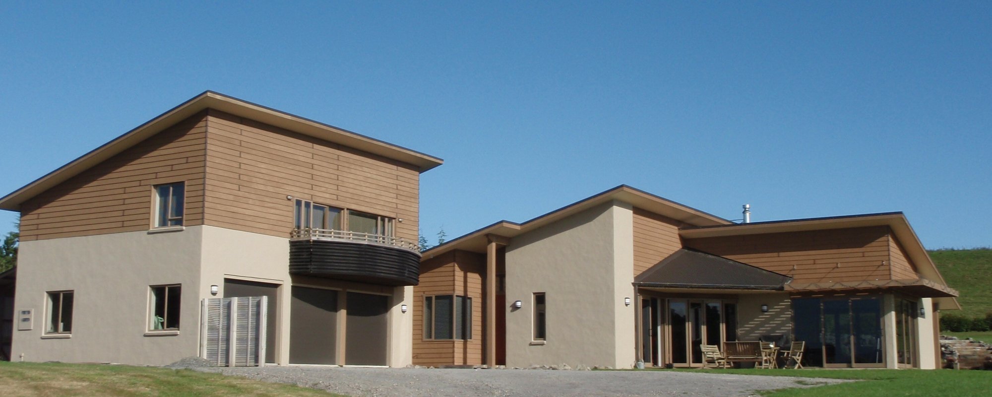 Exterior house after renovation