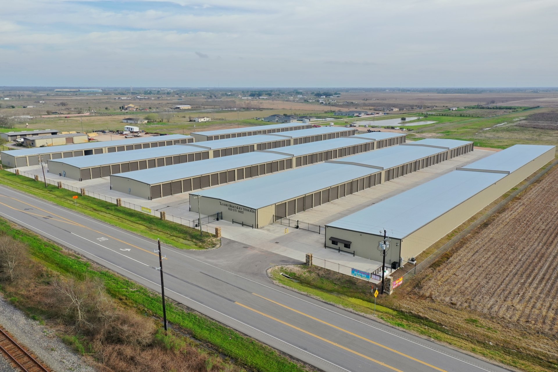 Luxury Boat & RV Storage Self Storage in Rosenberg, TX