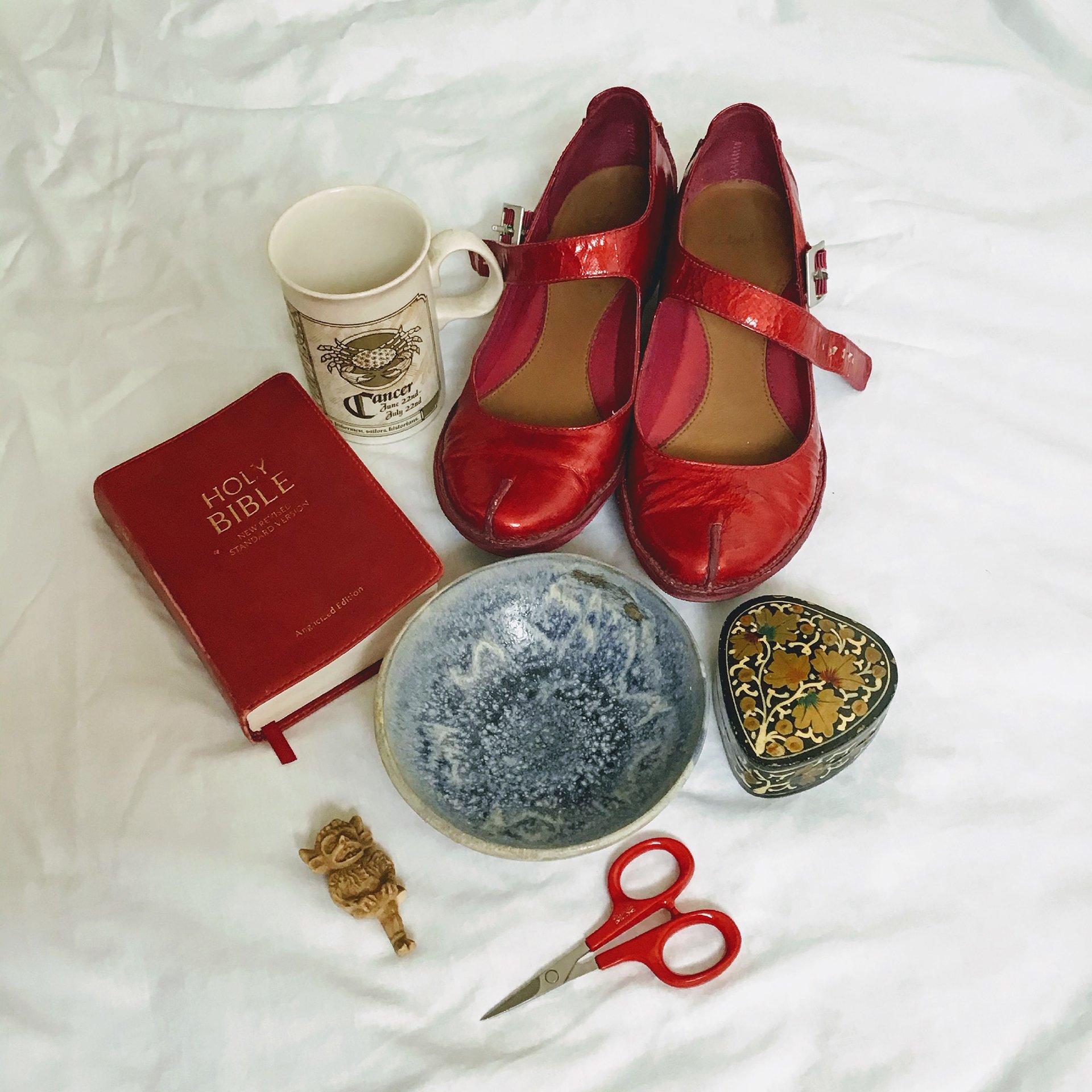 A sense of self in 7 objects