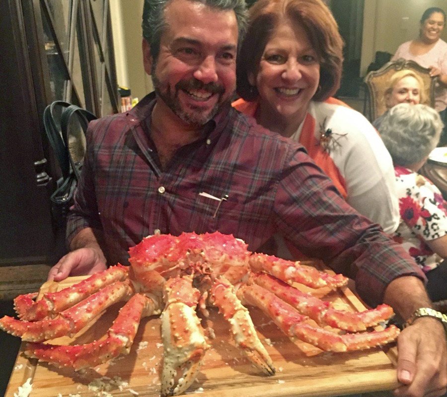 Alaskan King Crabs at Ruben's Ruben's Grocery