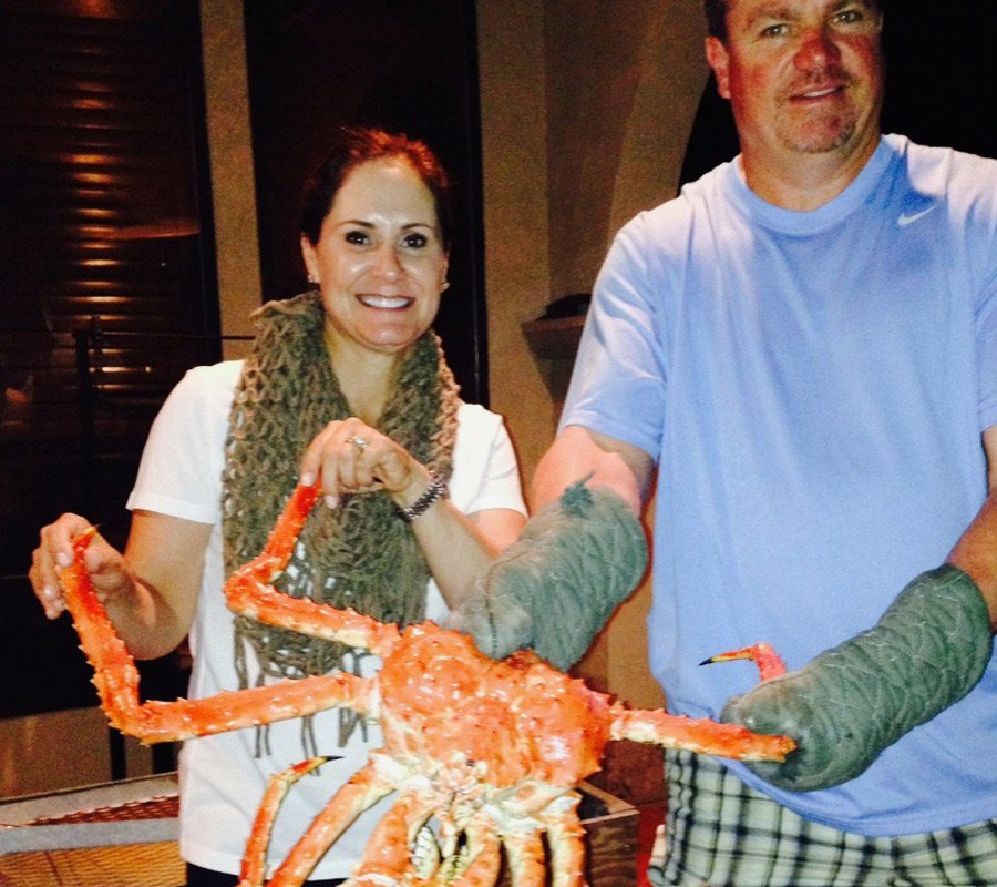 Alaskan King Crabs at Ruben's Ruben's Grocery