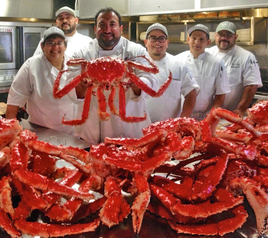 Alaskan King Crabs at Ruben's Ruben's Grocery