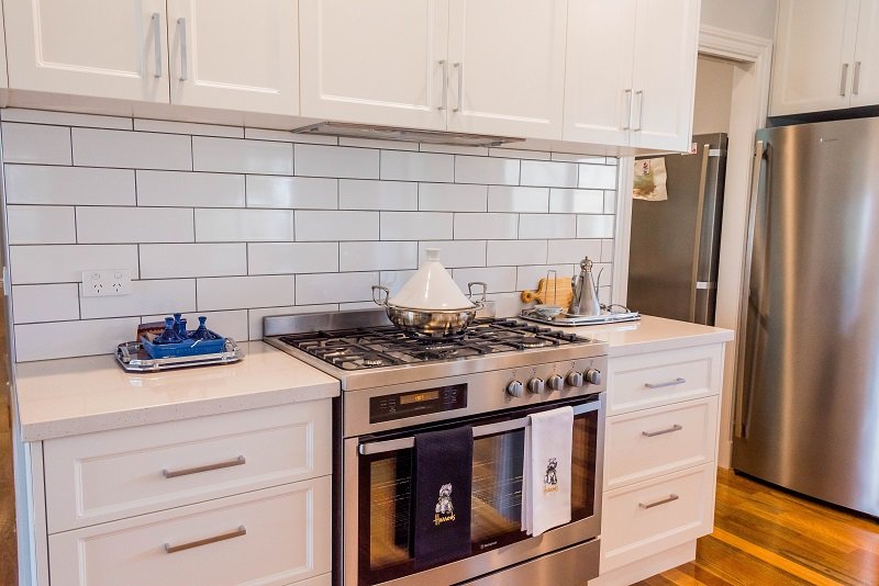 View of a kitchen after renovation