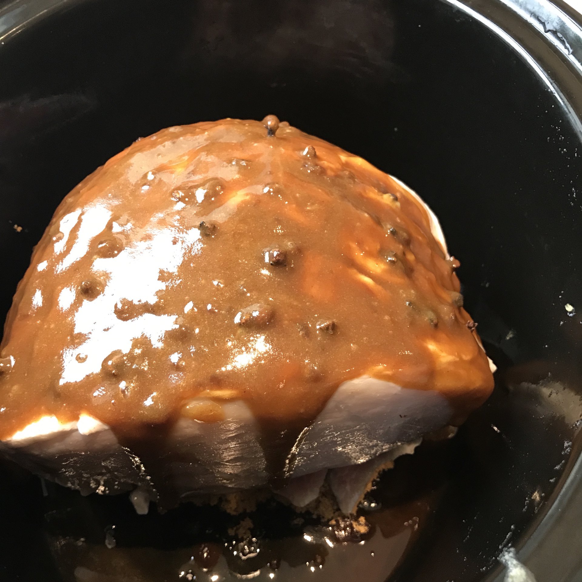 Slow Cooker ham
