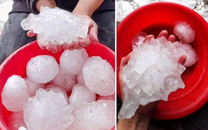 World’s largest hail on record