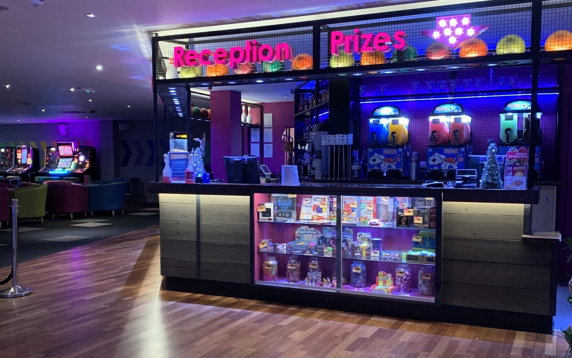 Ventola Projects Light Up Cambridge Tenpin Entertainment Facility