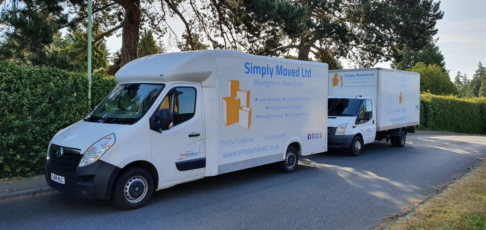 Suffolk removals company covering Essex Cambridgeshire
