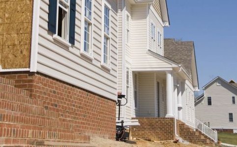 budget reblocking and underpinning row of houses