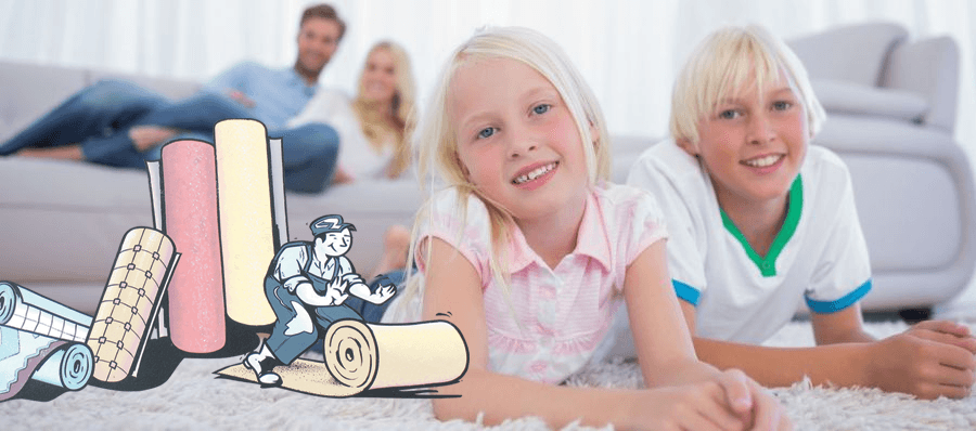 Family enjoying their new floor coverings in Rangiora