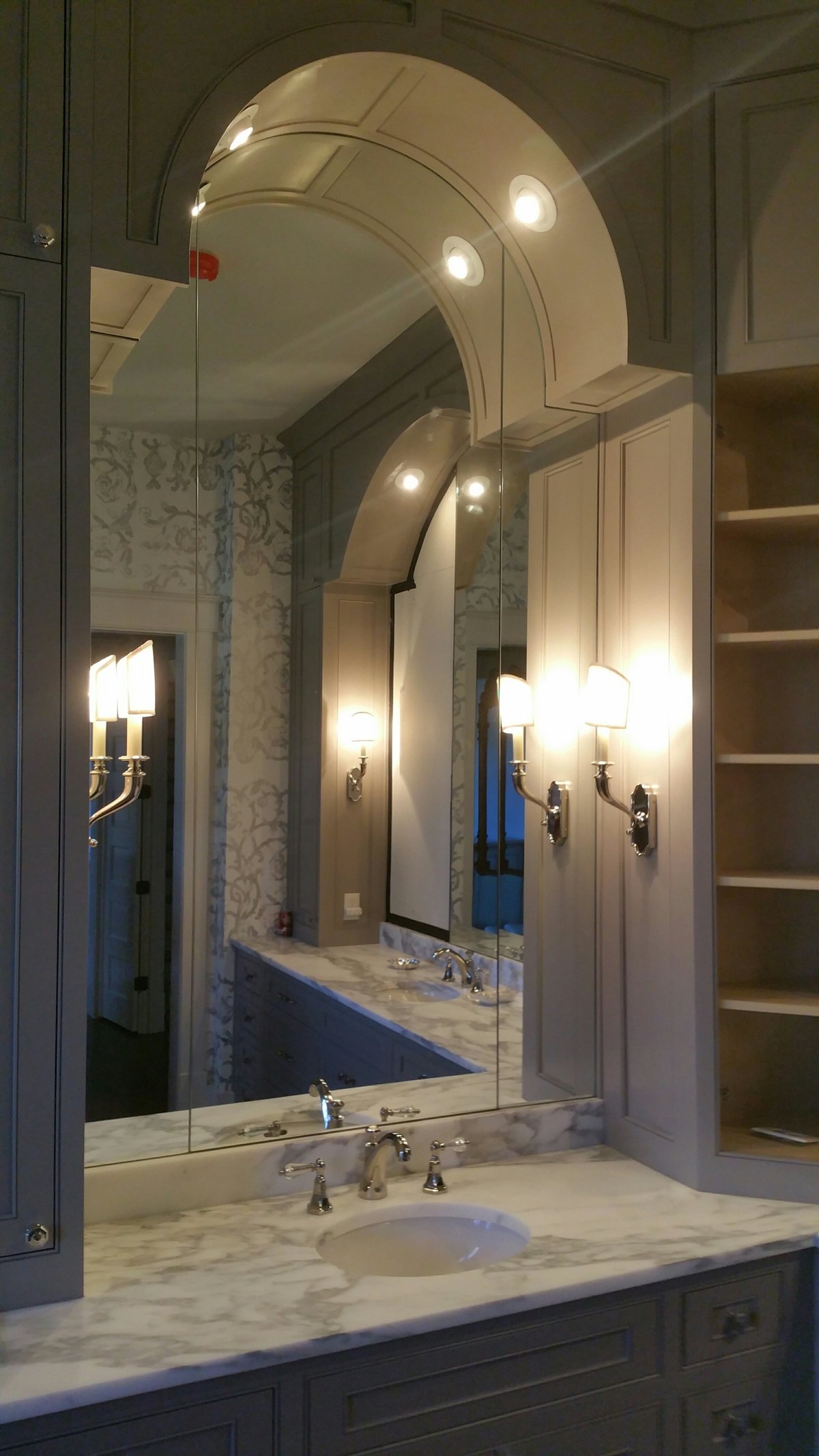 Tired of looking at black spots on your mirror?