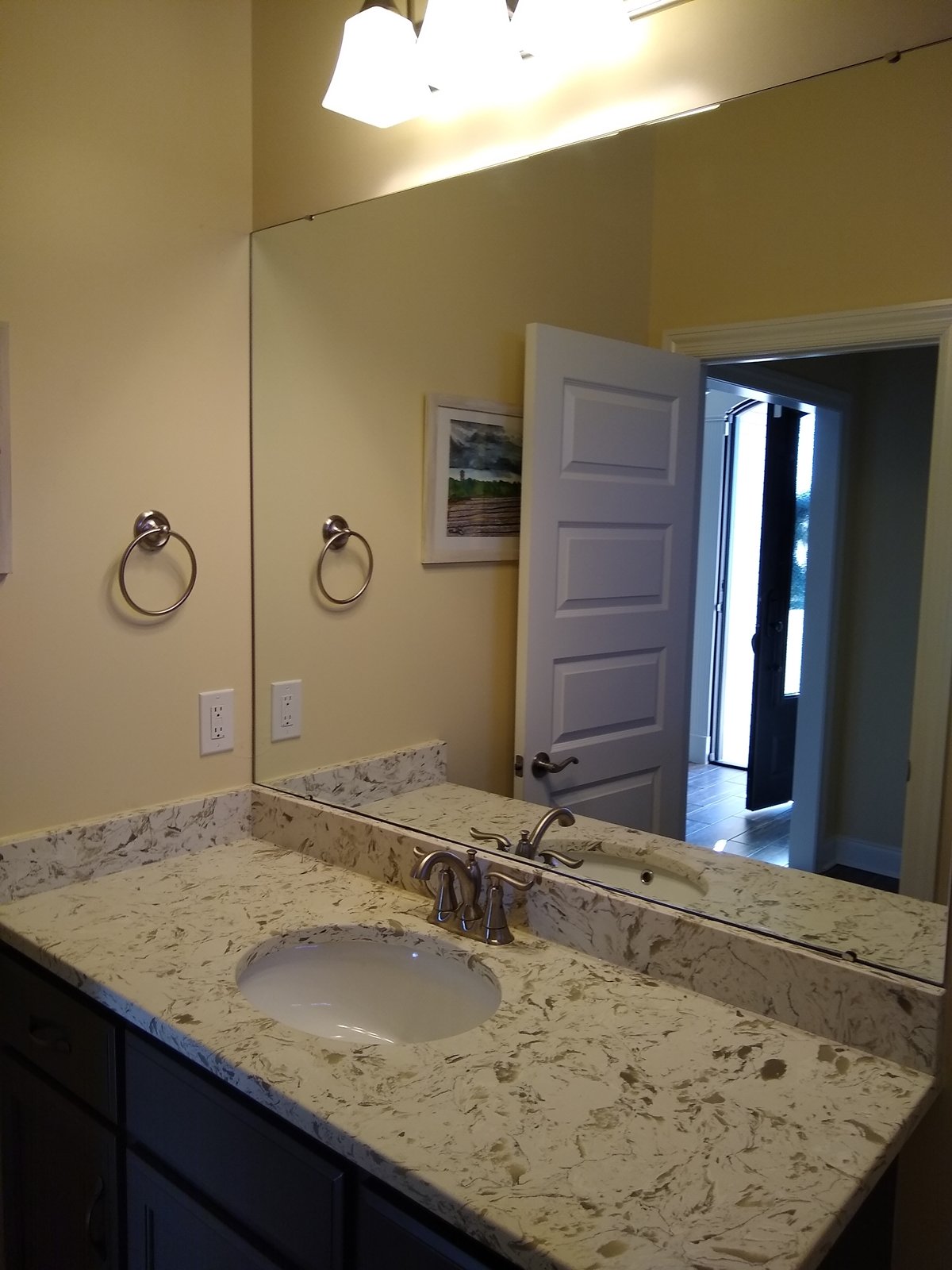 Tired of looking at black spots on your mirror?