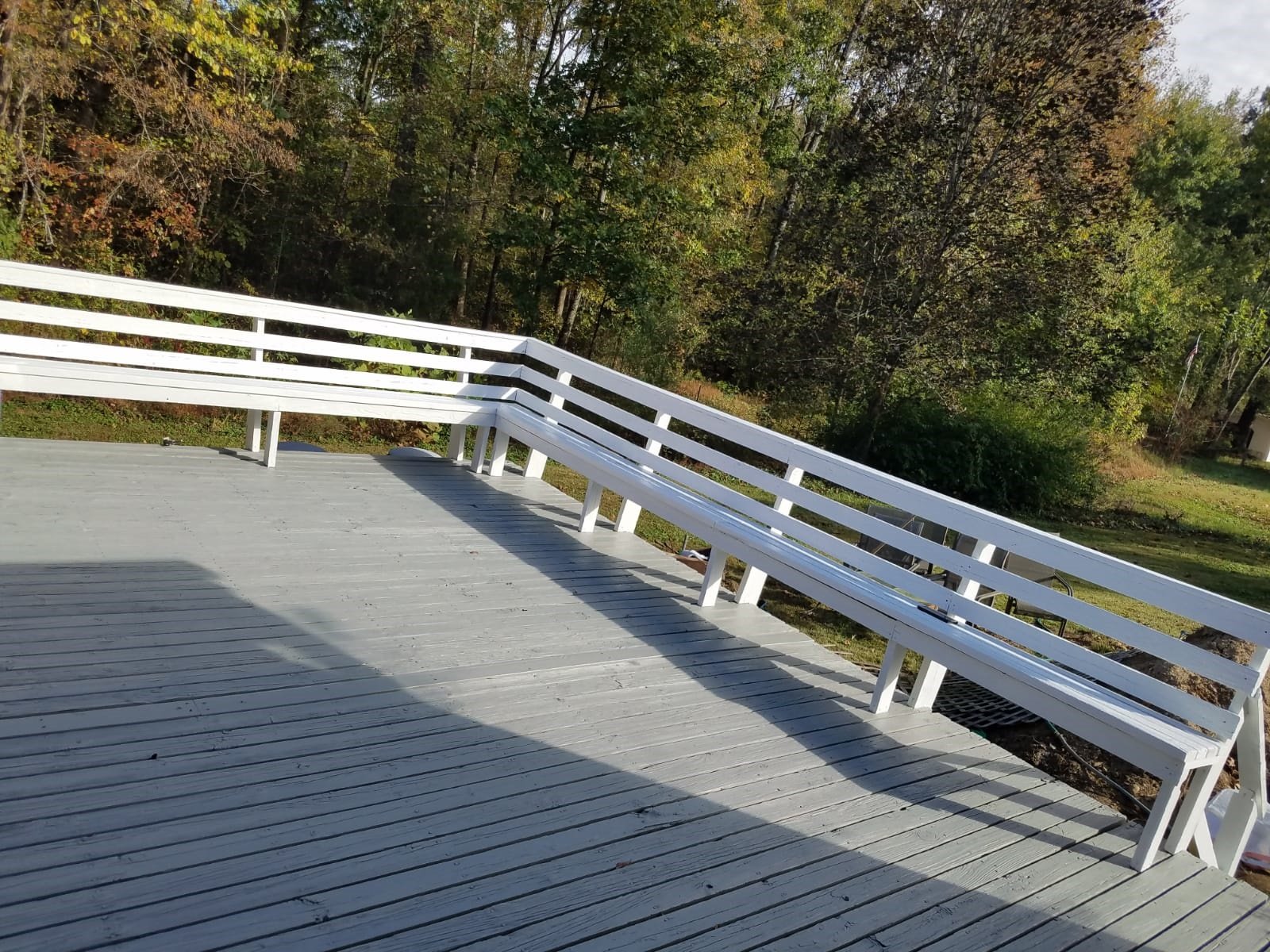 Deck Staining Greensboro, NC Dependable Painting & Improvements, Inc.