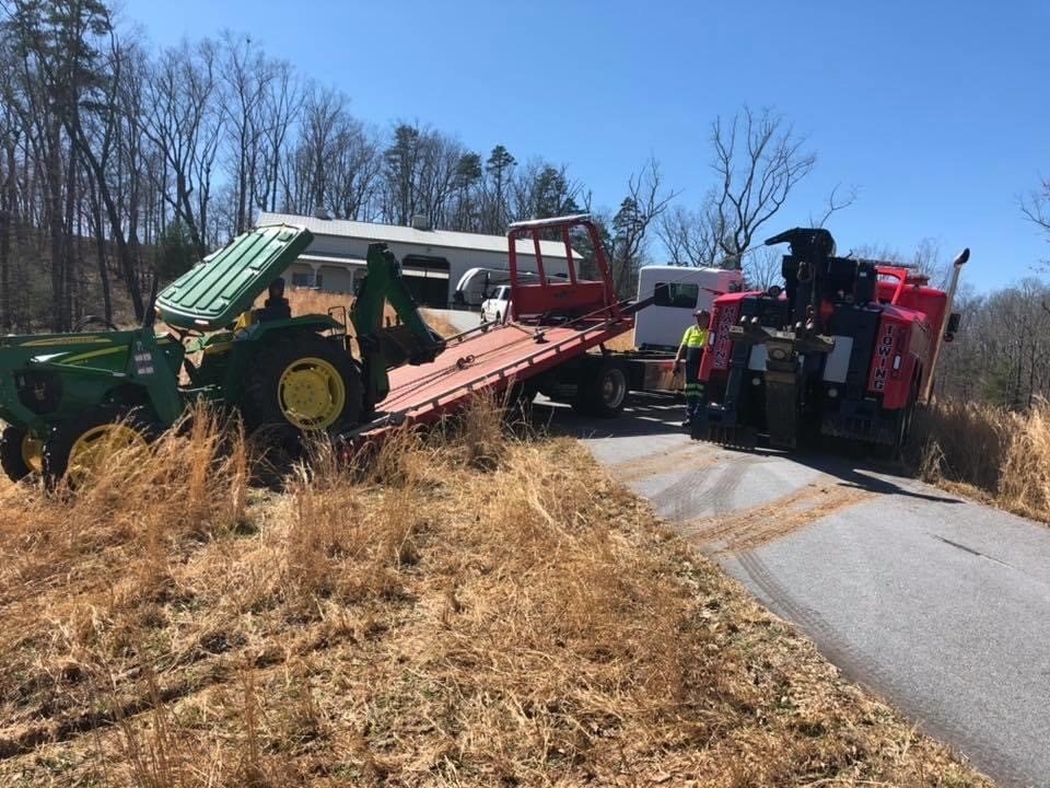 Check Hawkins Towing in Action in Greenville, SC