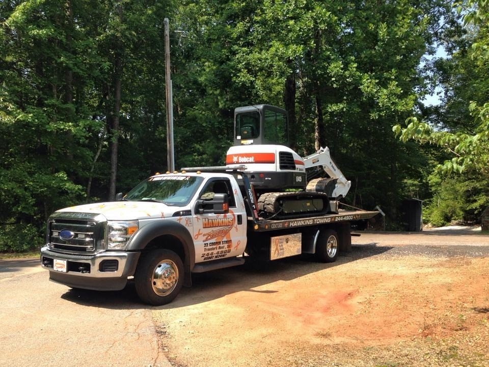 Check Hawkins Towing in Action in Greenville, SC