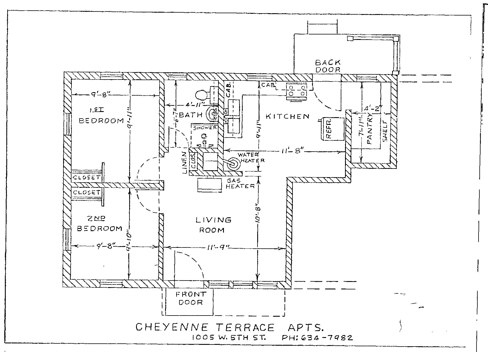 Ideally Located A Mile From Downtown Cheyenne, WY