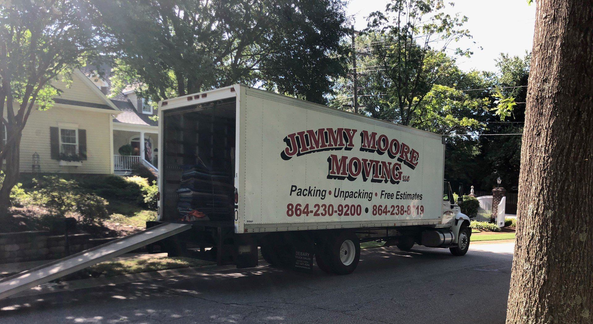 Trusted Residential Movers Greenville, SC Jimmy Moore Moving Co.