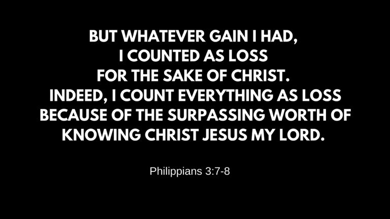 Philippians 3:7-8