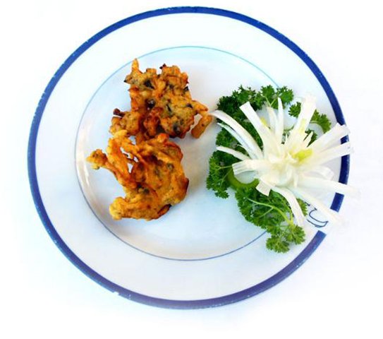 Ombrello Decorativo Indiano A Strati – 5 Elefanti Con Campanelle, Blu, Appeso, Fatto A Mano Dal Rajasthan