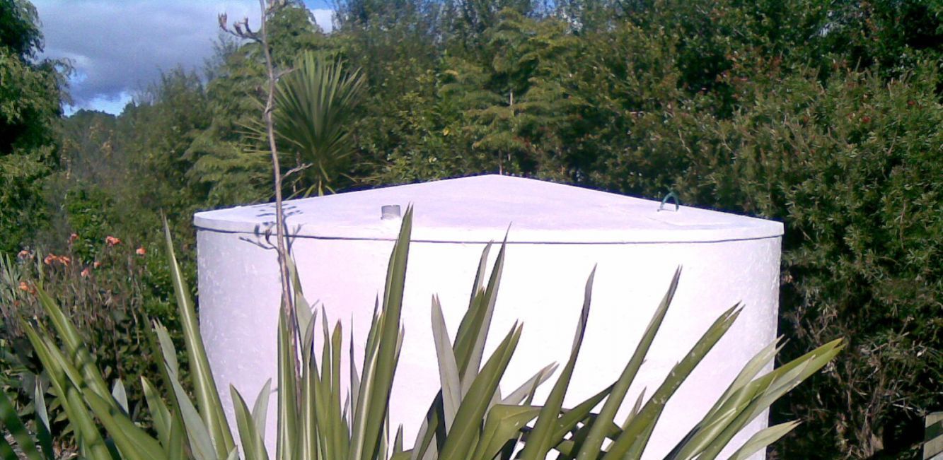 Water tank construction Northland region Clarke Concrete Ltd has