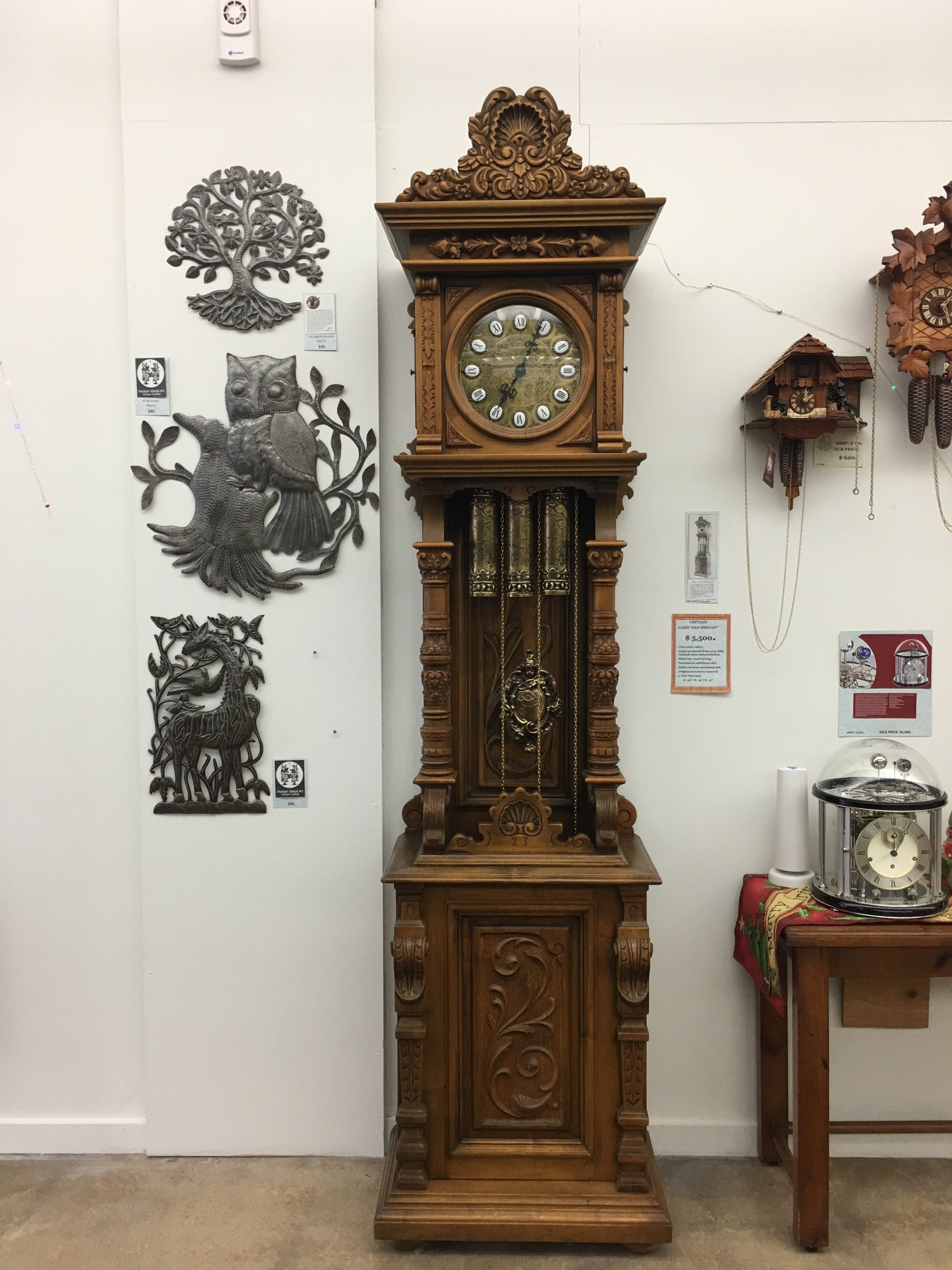 Clock Repairs and Sales Austin, TX McGuire's Clocks