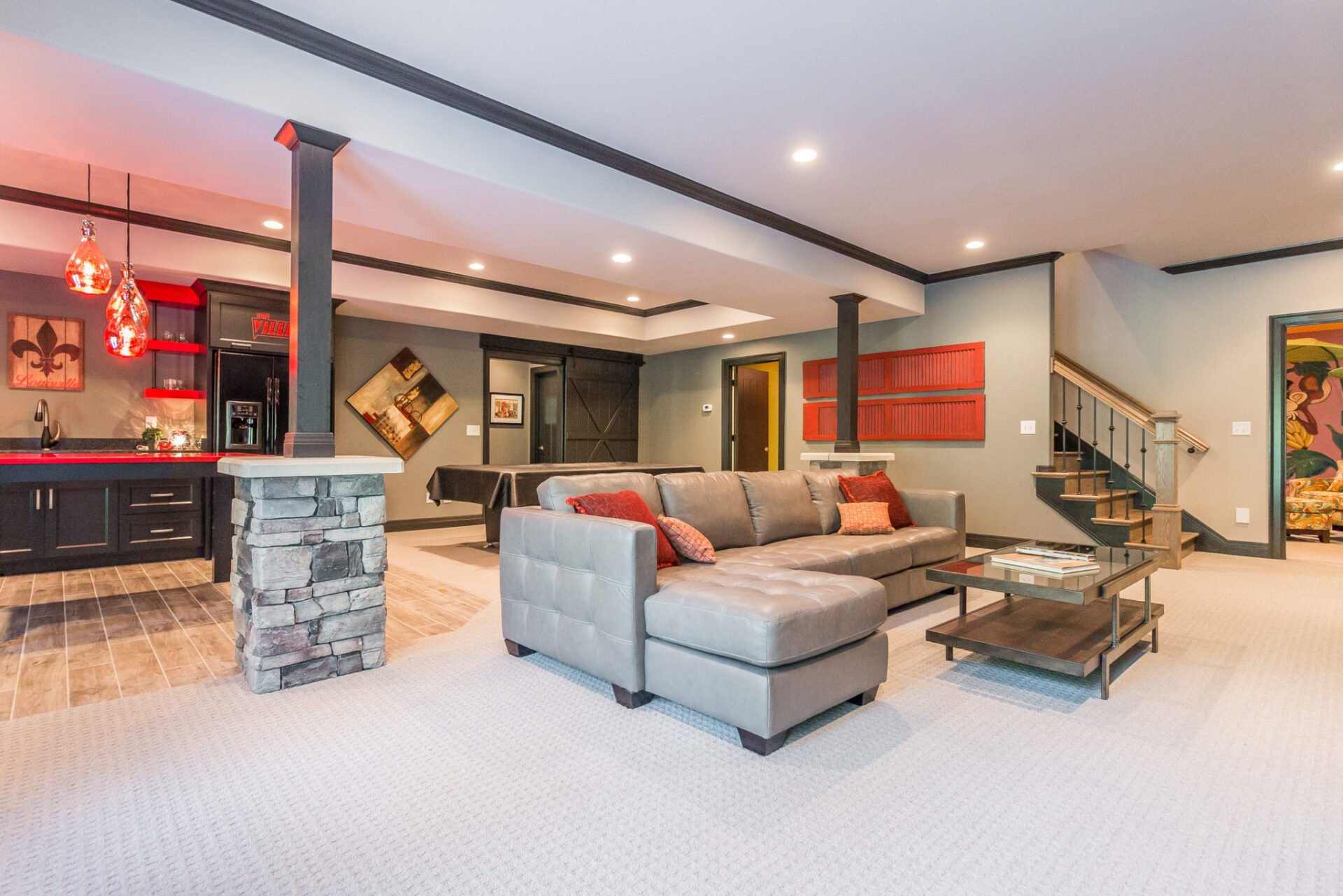 Basements Gallery Stonelake Homes of Louisville, KY