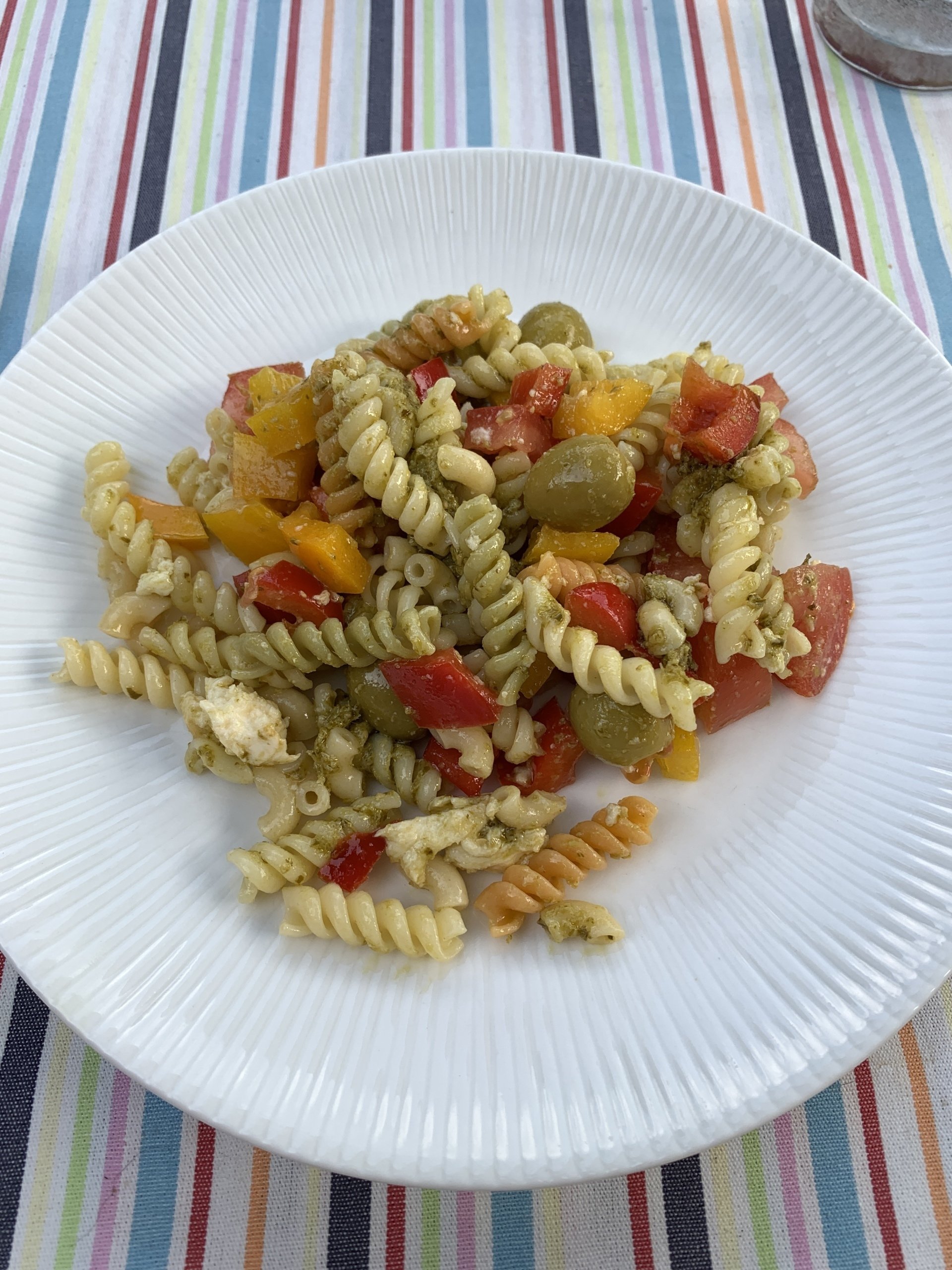 Recept; Zomerse pasta salade!