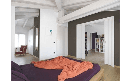Porte scorrevoli milano finporte Doppia porta scorrevole interna