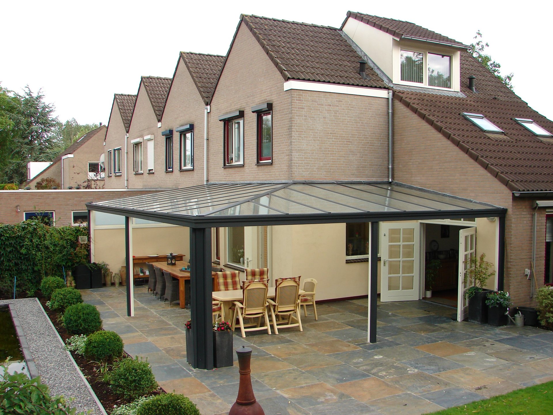 Aluminium terrasoverkapping | Van de Wetering