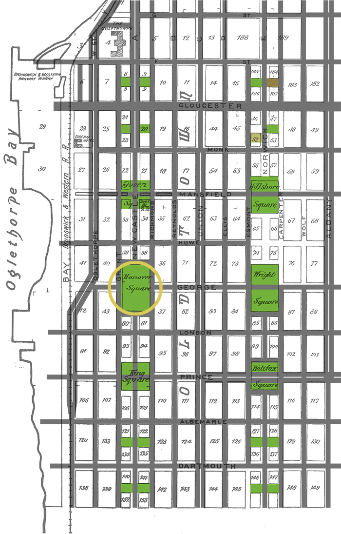 Hanover Square History | Signature Squares of Brunswick