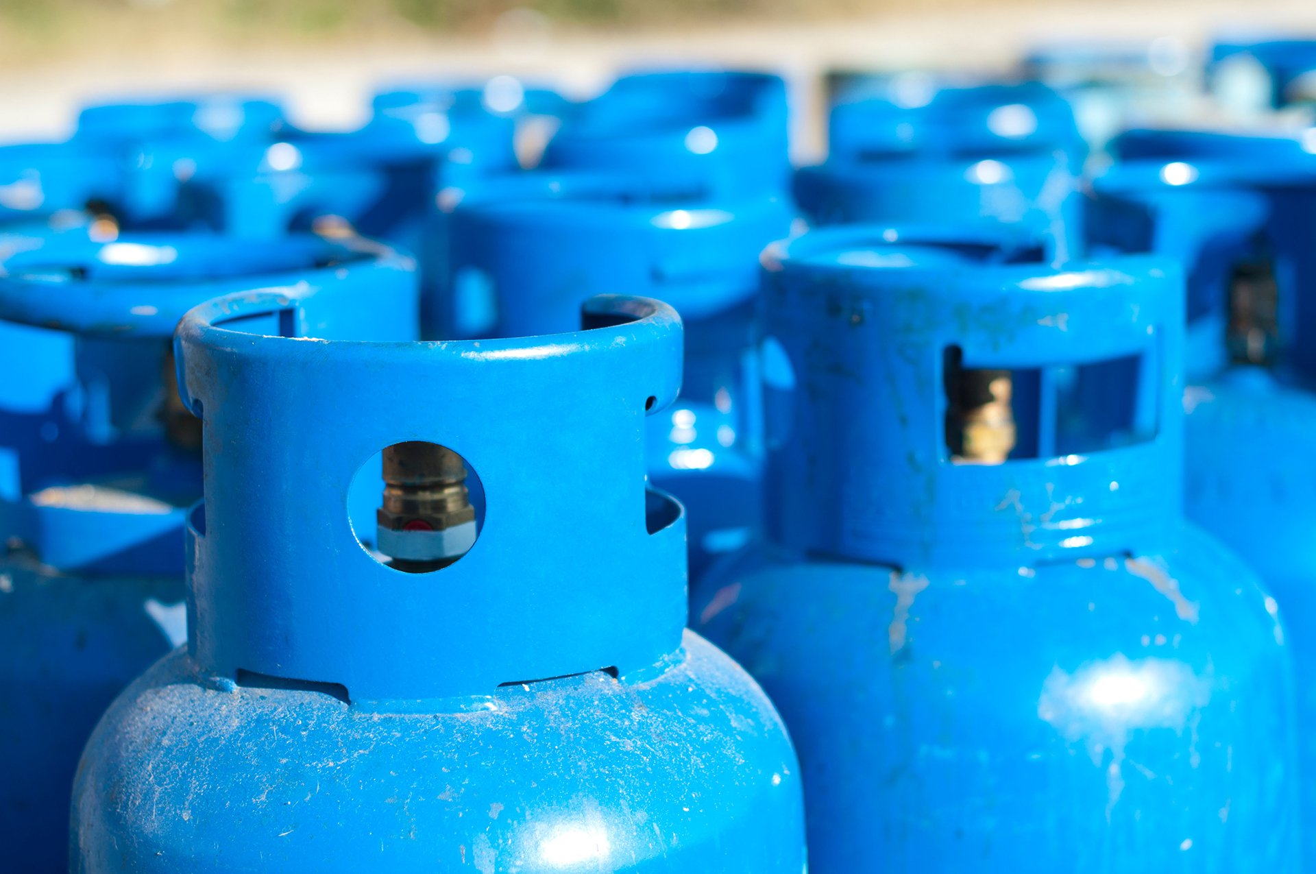 Gas cylinders in Newcastle by Chambers Bottled Gas Ltd