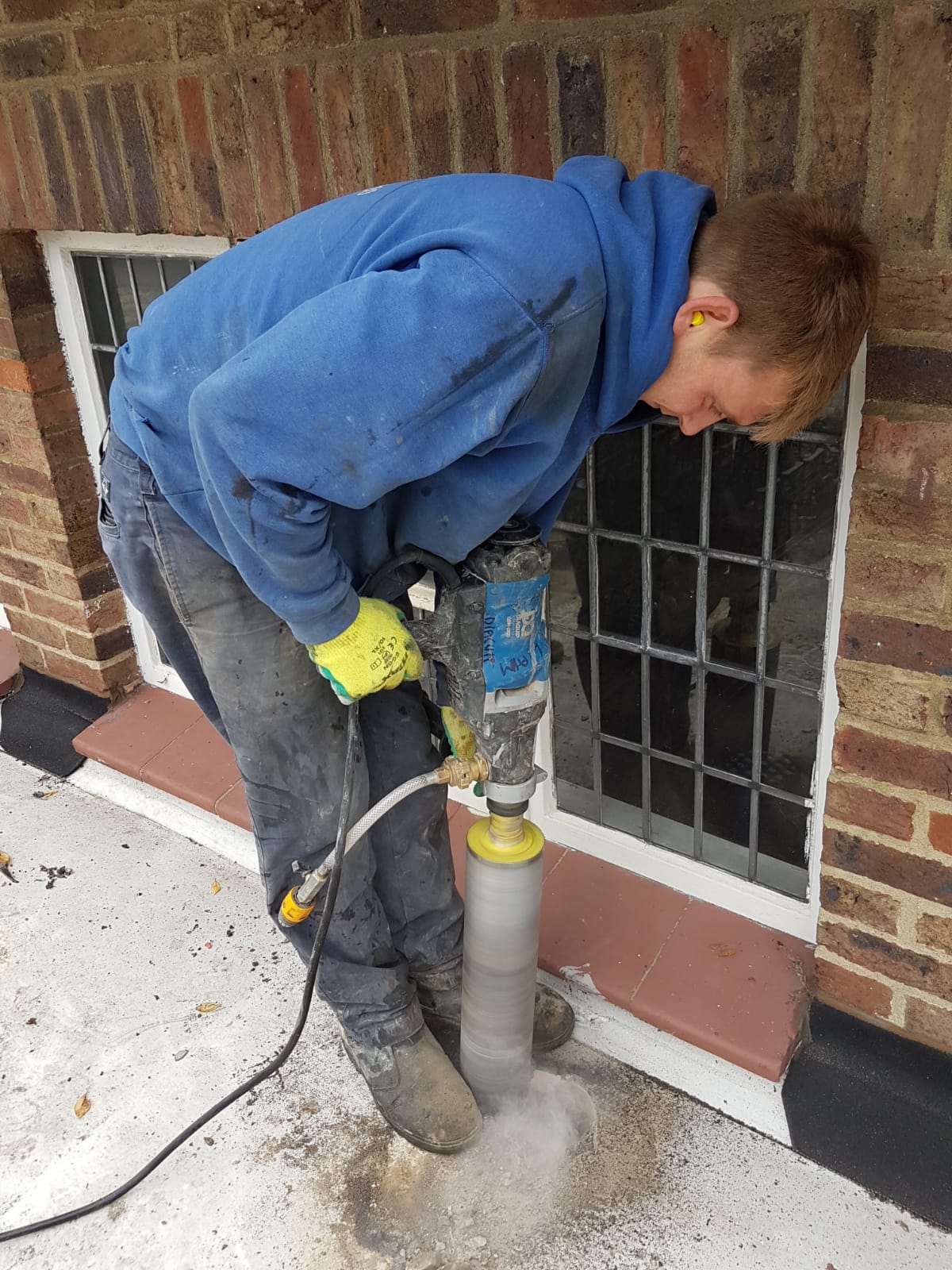 Diamond core drilling across London from Diacutt Ltd