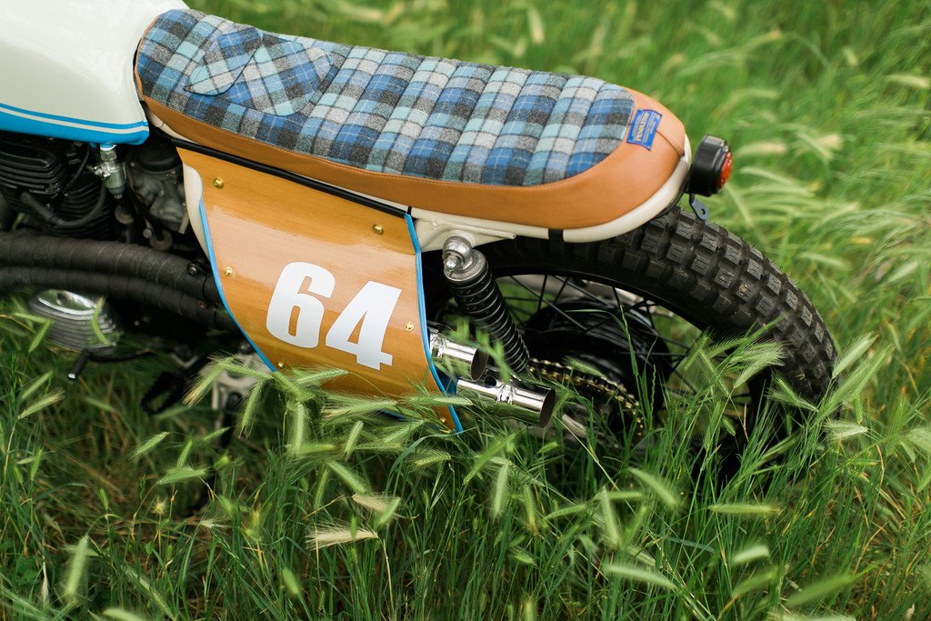 Custom Seats motorcycle repair near me Kick start Garage