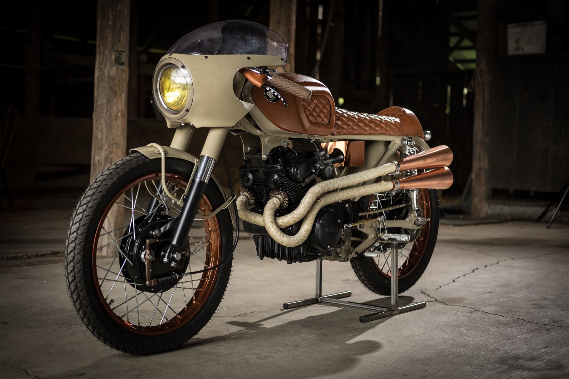 We can create the Motorcycle of your Dreams Kick start Garage