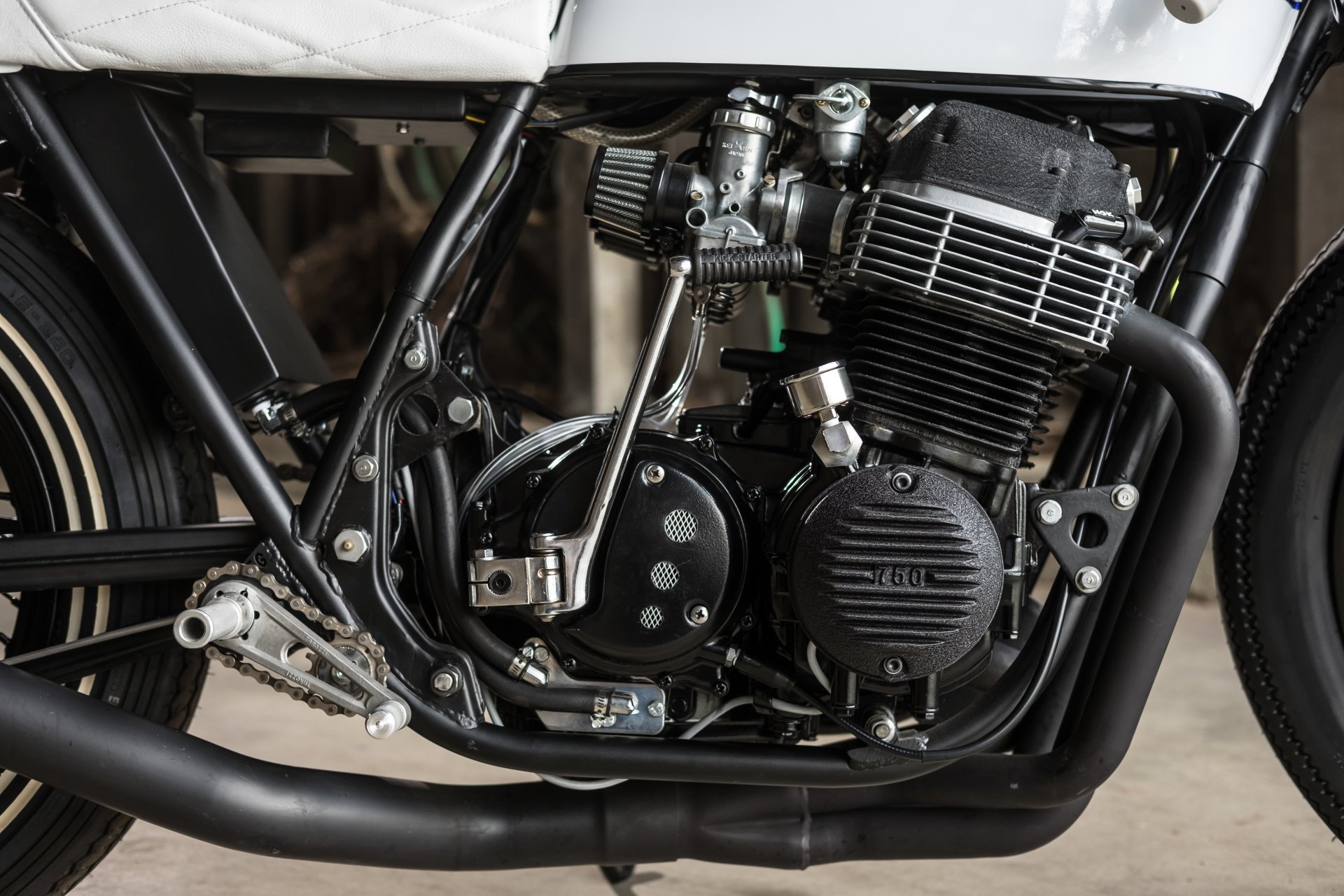 We can create the Motorcycle of your Dreams Kick start Garage