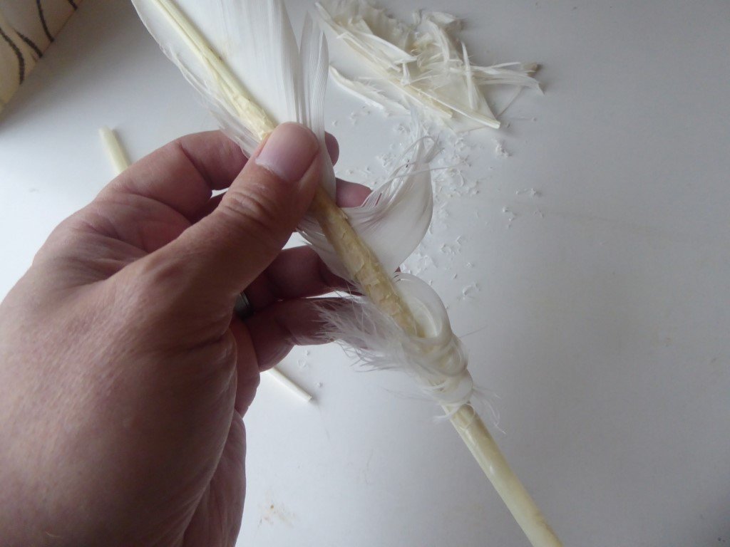 The kulmus (quill) and how to cut it