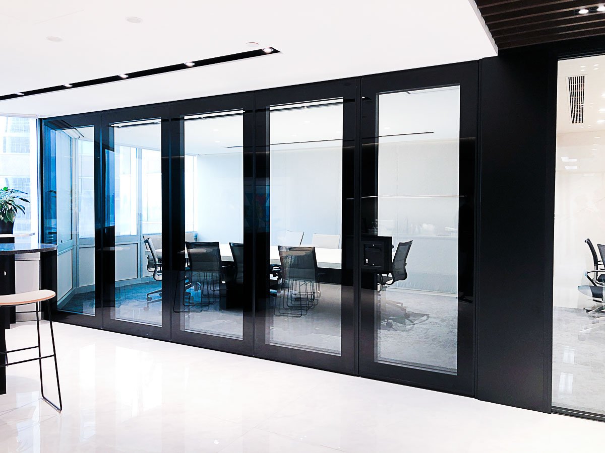 Double Glazed Glass Wall HONG KONG OPERABLE WALL & PARTITIONS