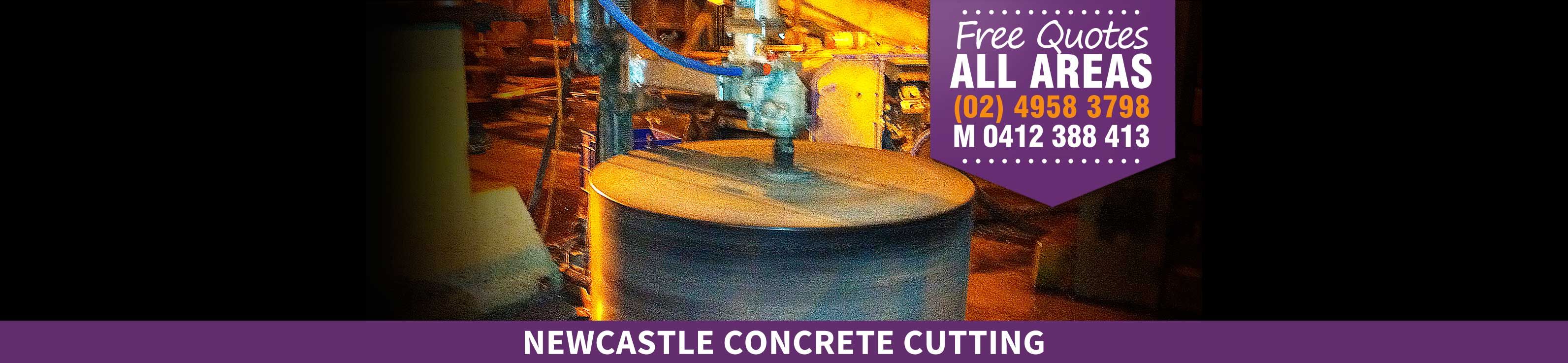 Concrete Grinding, Concrete Drilling And Concrete Removal In Newcastle