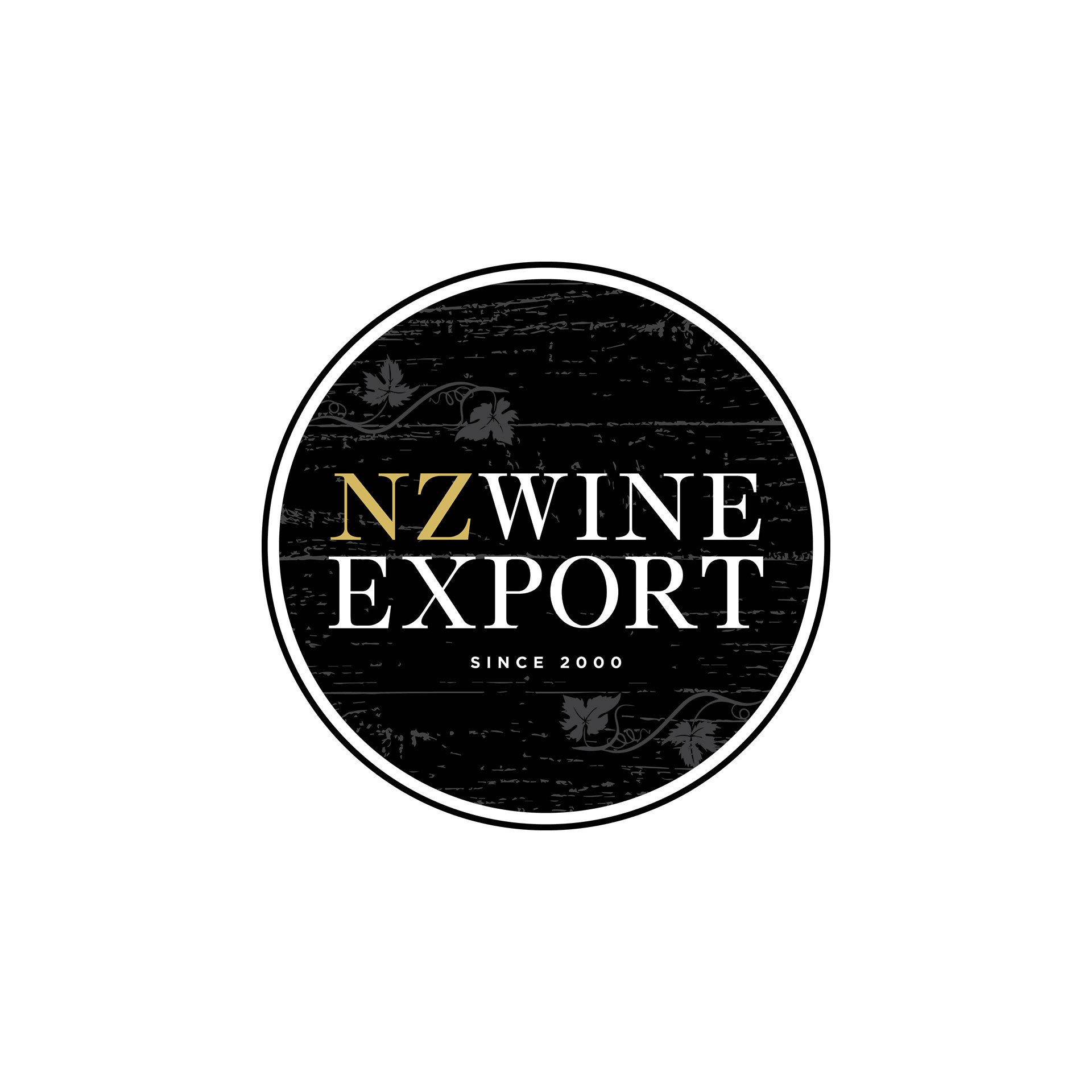 NZ Wine Export logo designed By Vanilla Hayes