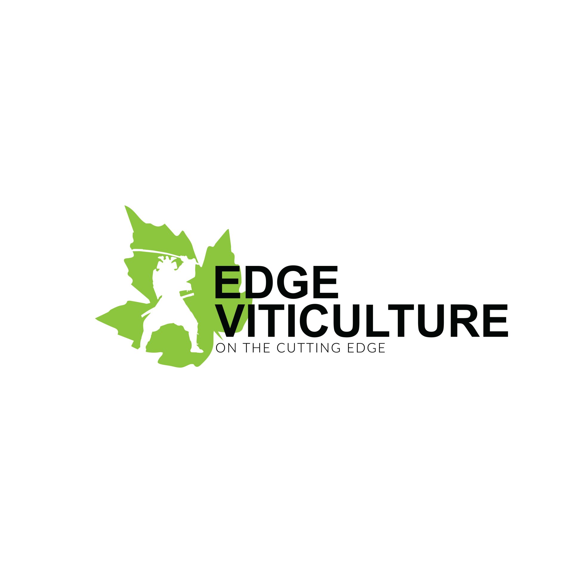 Edge Viticulture logo designed by Vanilla Hayes creative graphic design  studio in Blenheim, Marlborough, New Zealand