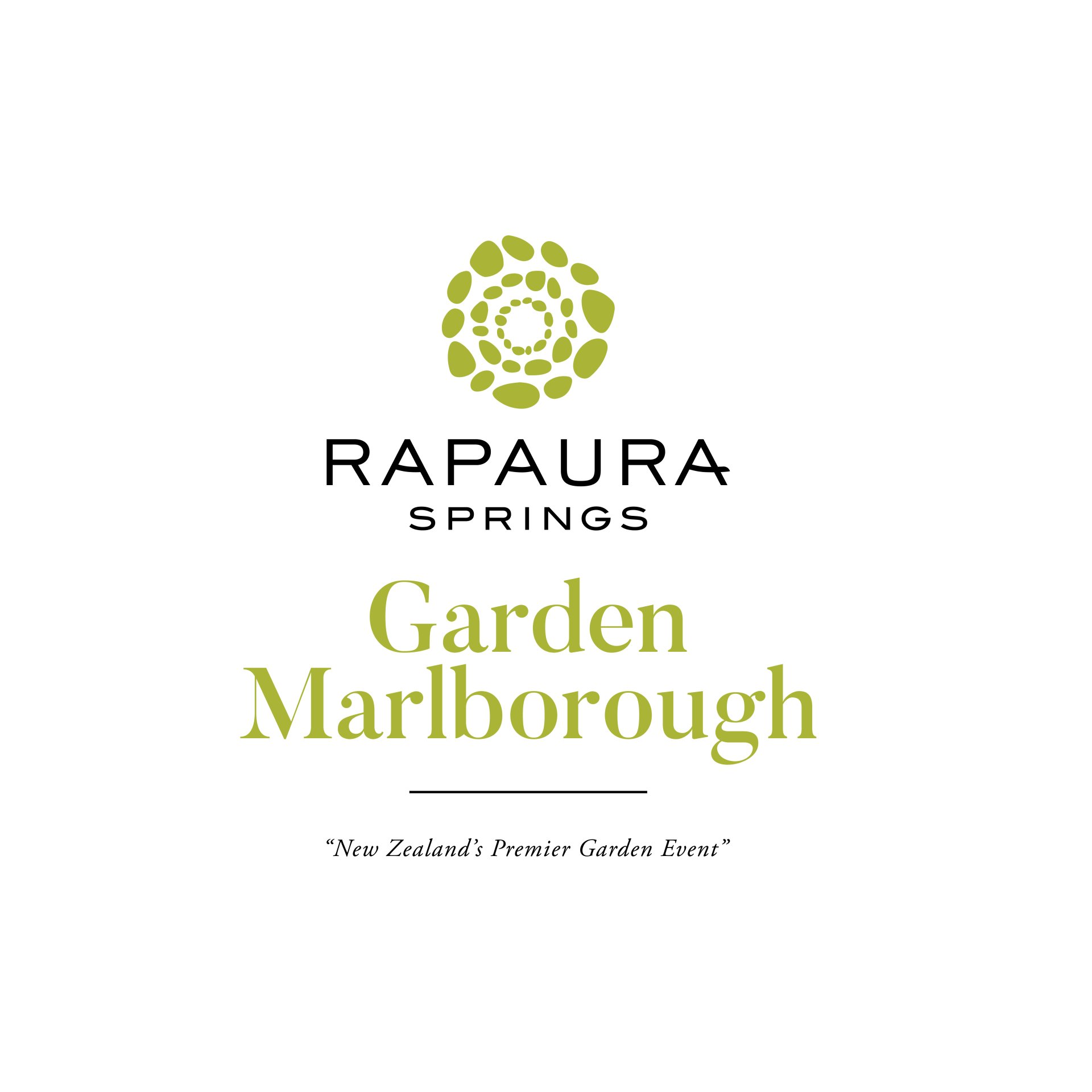 Garden Marlborough logo designed by Vanilla Hayes creative graphic design  studio in Blenheim, Marlborough, New Zealand