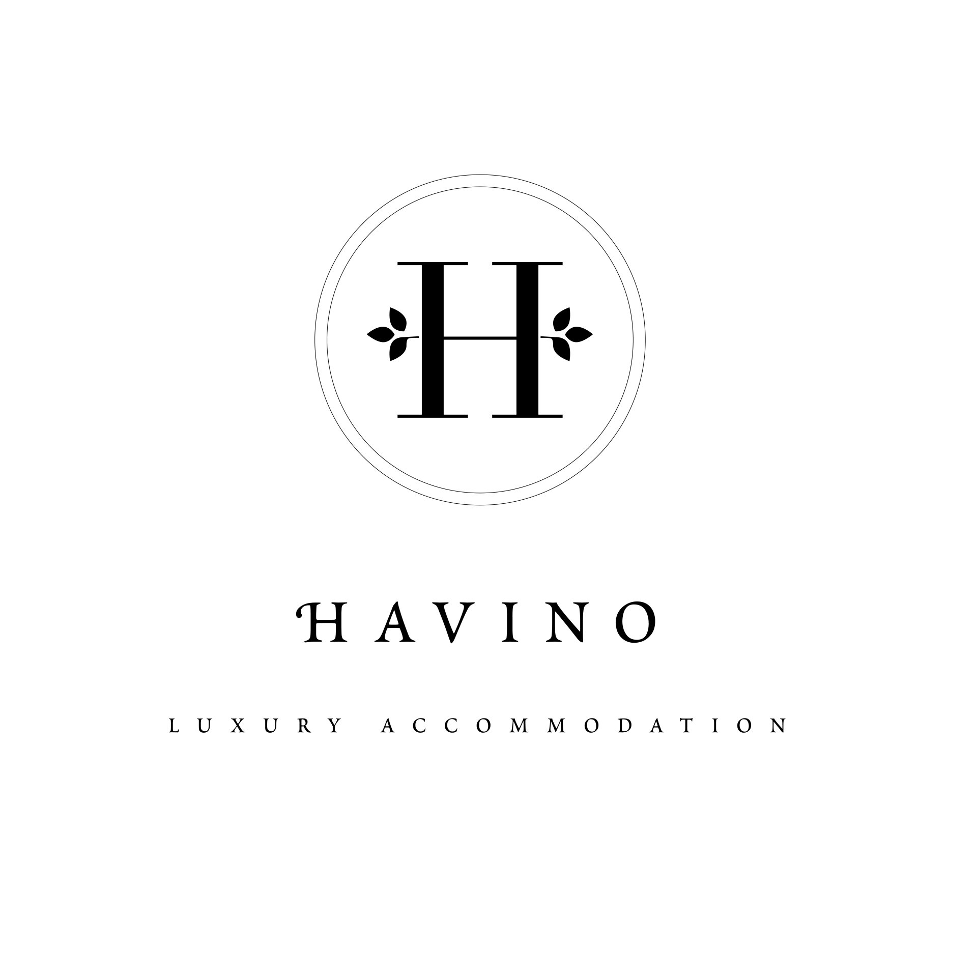 Havino Luxury Accomodation logo designed by Vanilla Hayes creative graphic design  studio in Blenheim, Marlborough, New Zealand