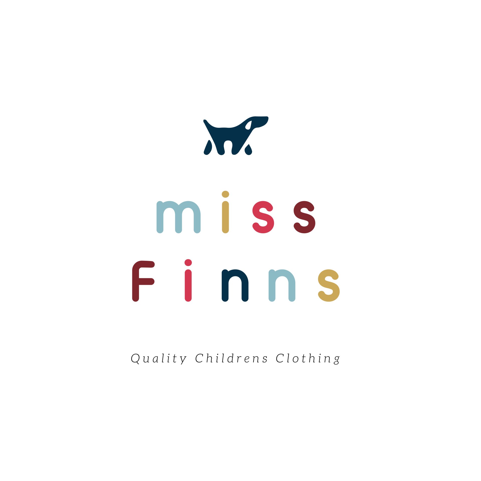 Miss Finns logo designed by Vanilla Hayes creative graphic design  studio in Blenheim, Marlborough, New Zealand