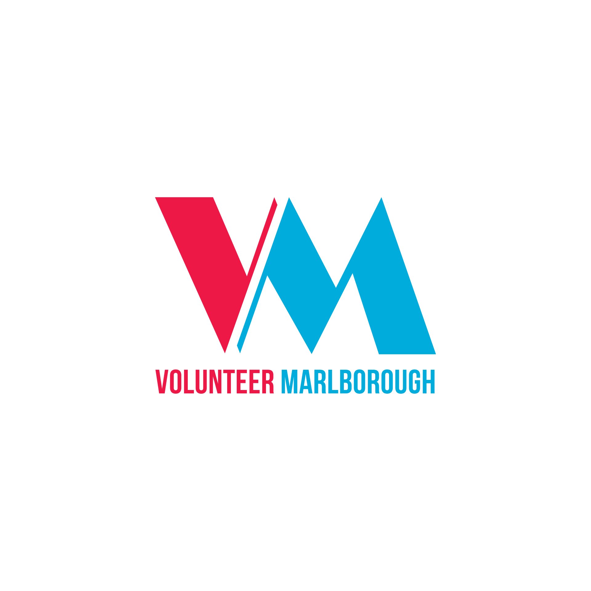 Volunteer Marlborough logo designed by Vanilla Hayes creative graphic design  studio in Blenheim, Marlborough, New Zealand